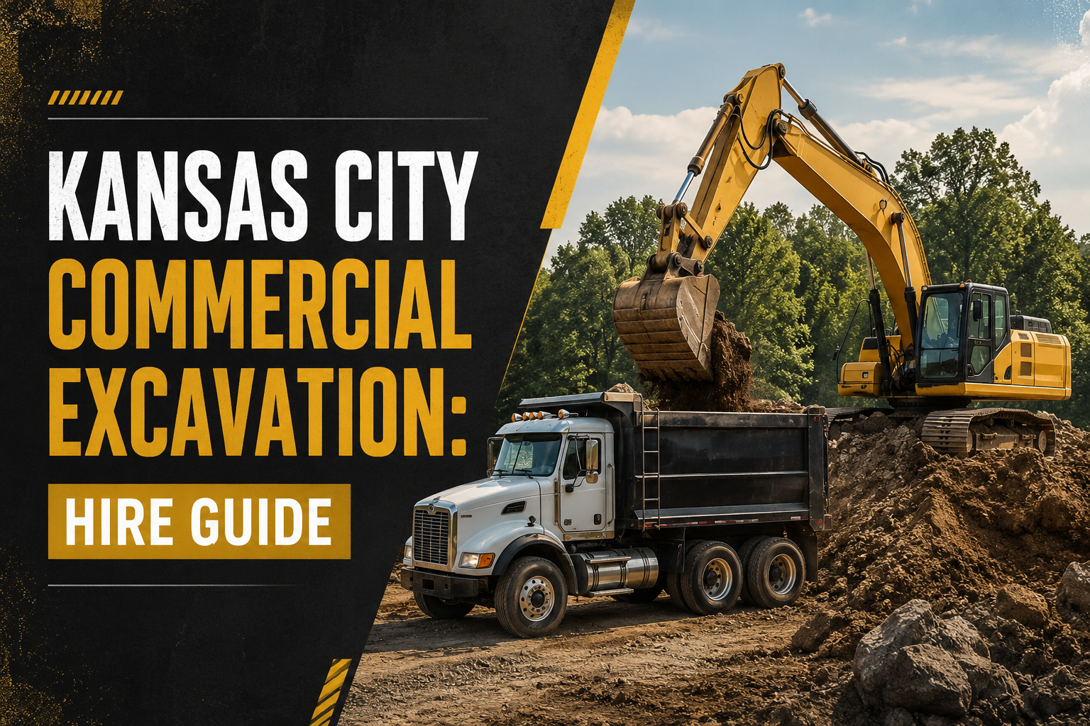 Kansas City Commercial Excavation: Hire Guide