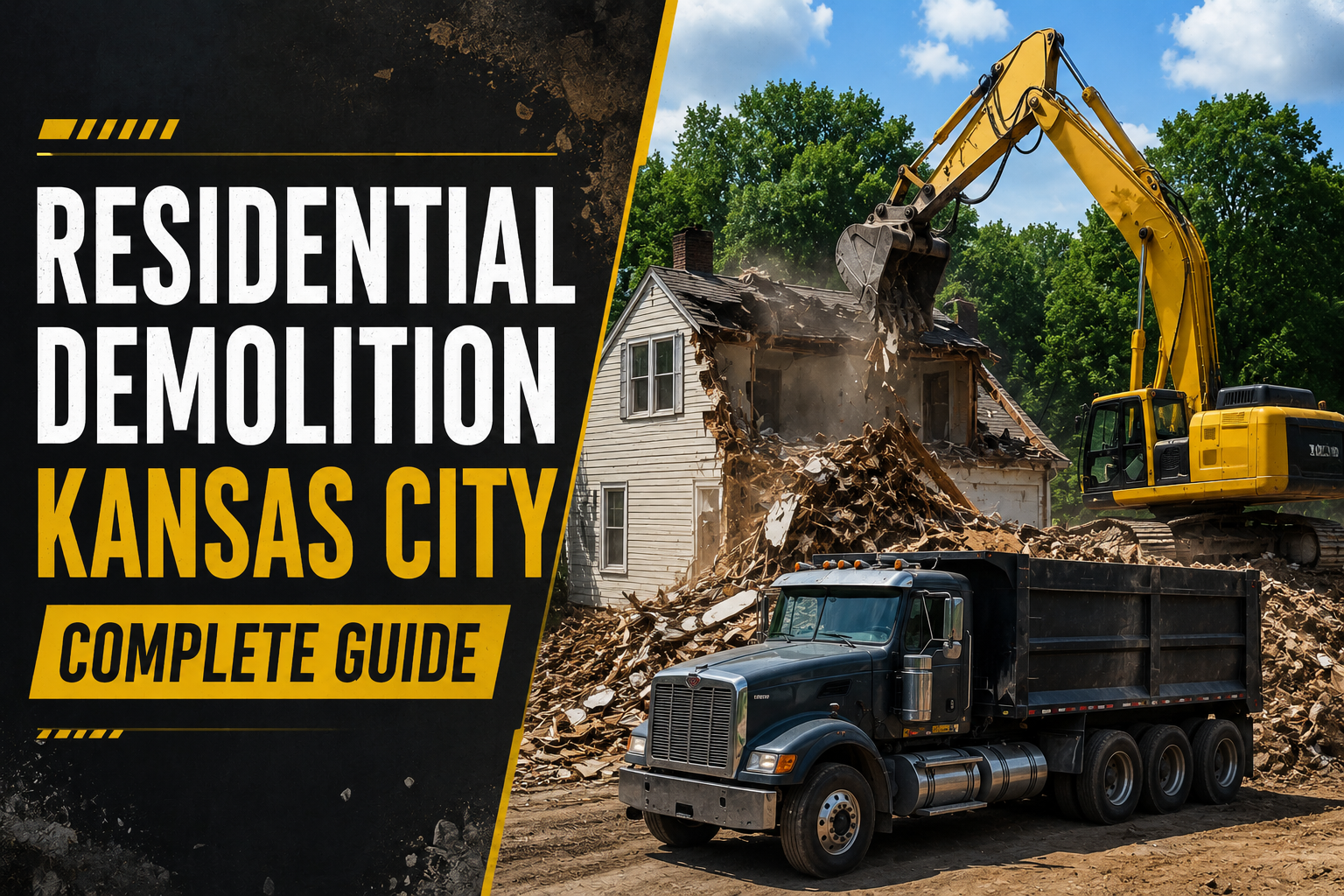 Residential Demolition Kansas City Complete Guide