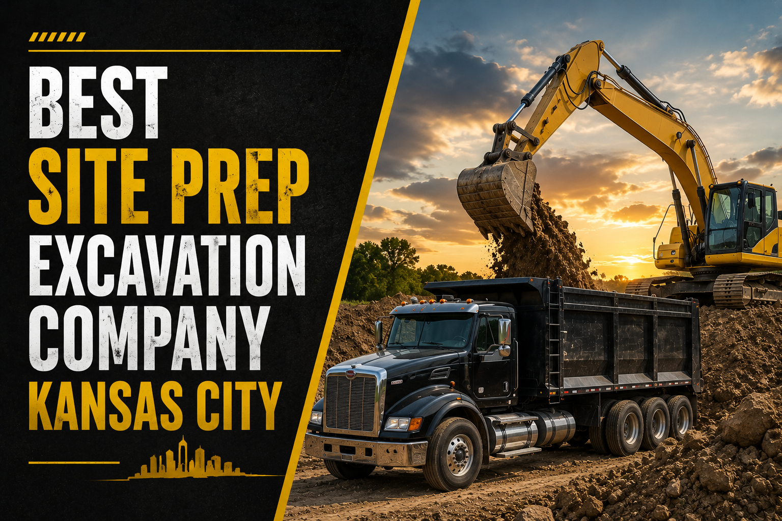 Best Site Prep Excavation Company Kansas City