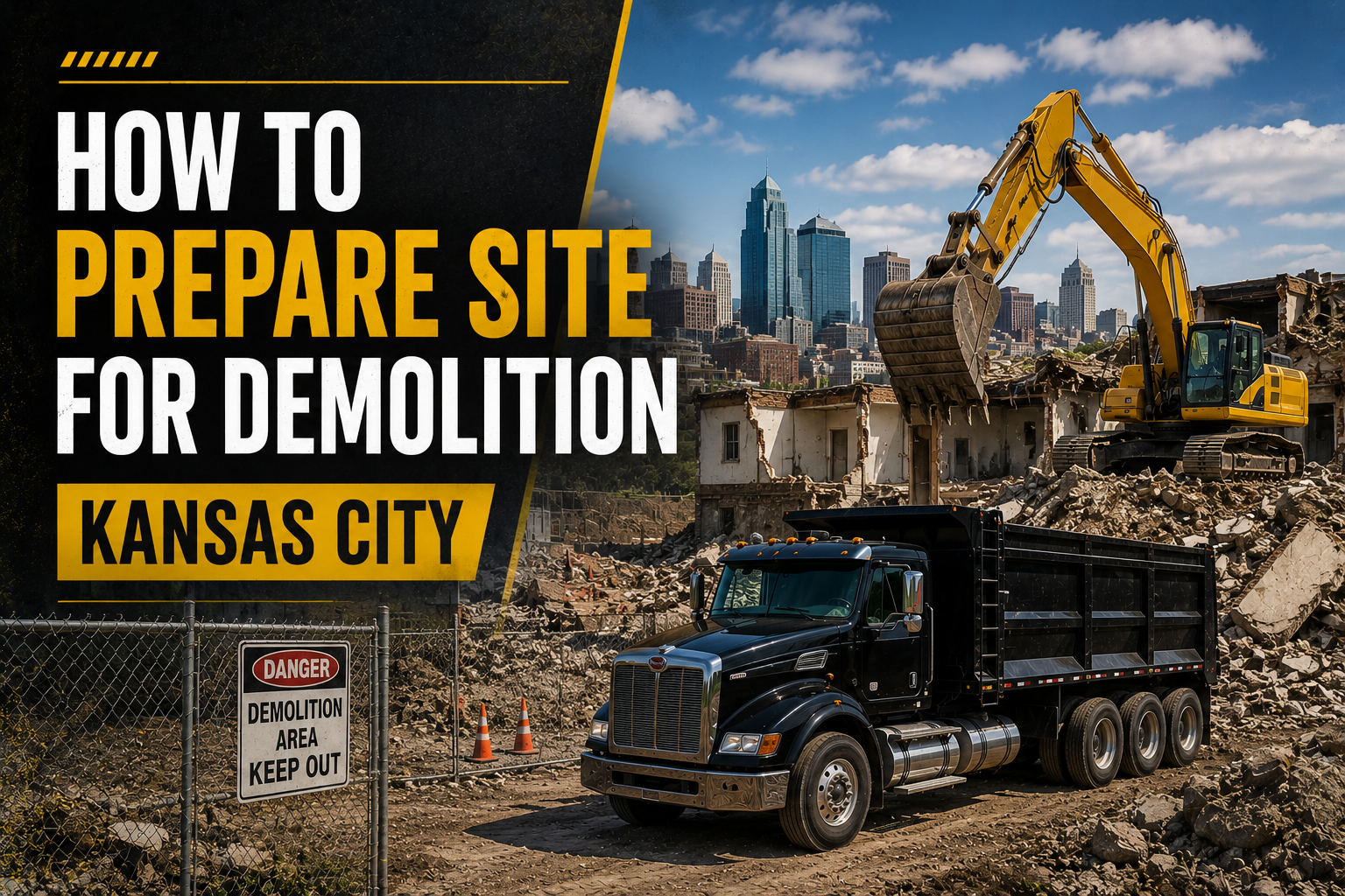 How to Prepare Site for Demolition Kansas City